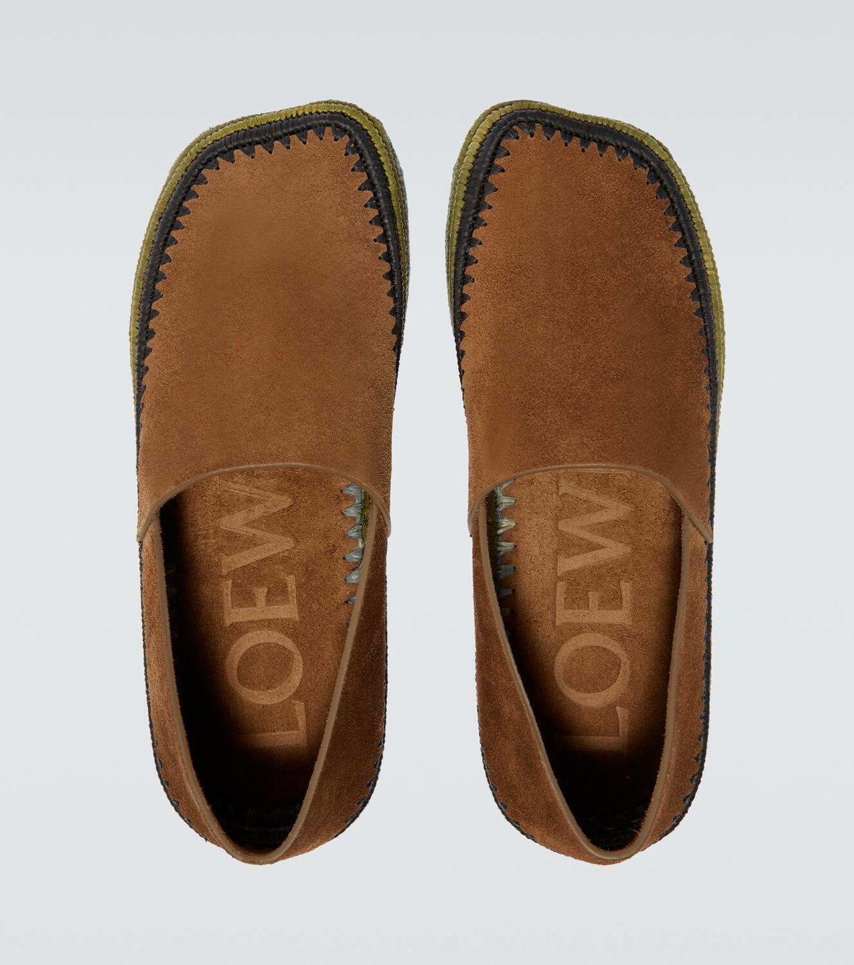 Loewe Paula's Ibiza Rio suede espadrilles