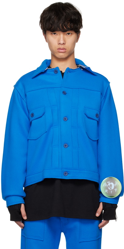 Photo: 99% IS Blue Pin Jacket