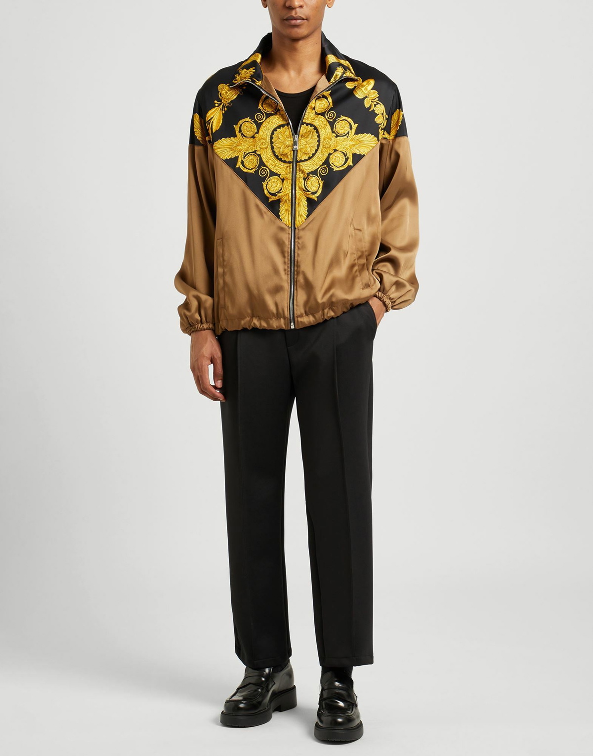 Versace Mens Jacket in Black