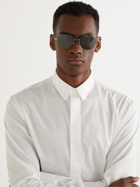Dior Eyewear - NeoDior RU Aviator-Style Gunmetal Sunglasses
