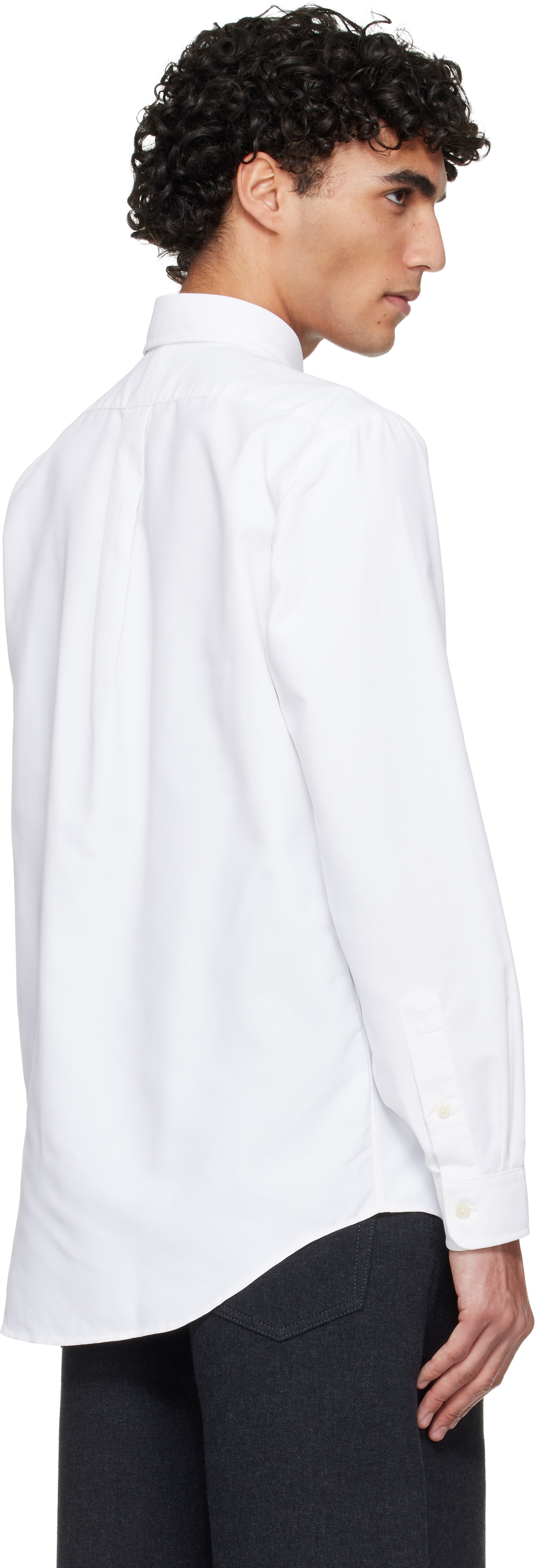 Polo Ralph Lauren White Long Sleeve Oxford Sport Shirt Polo Ralph Lauren