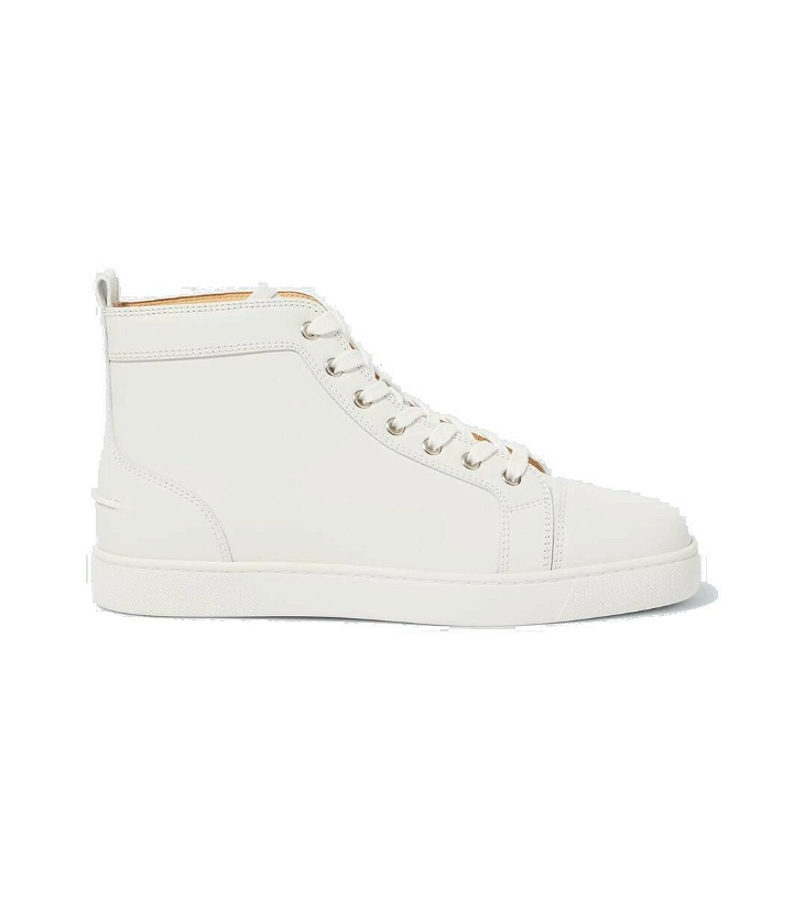 Photo: Christian Louboutin Louis leather high-top sneakers