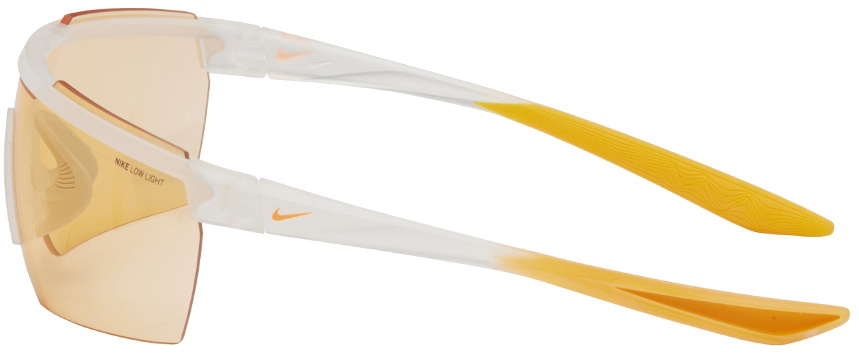 Nike Orange Windshield Elite Pro Sunglasses