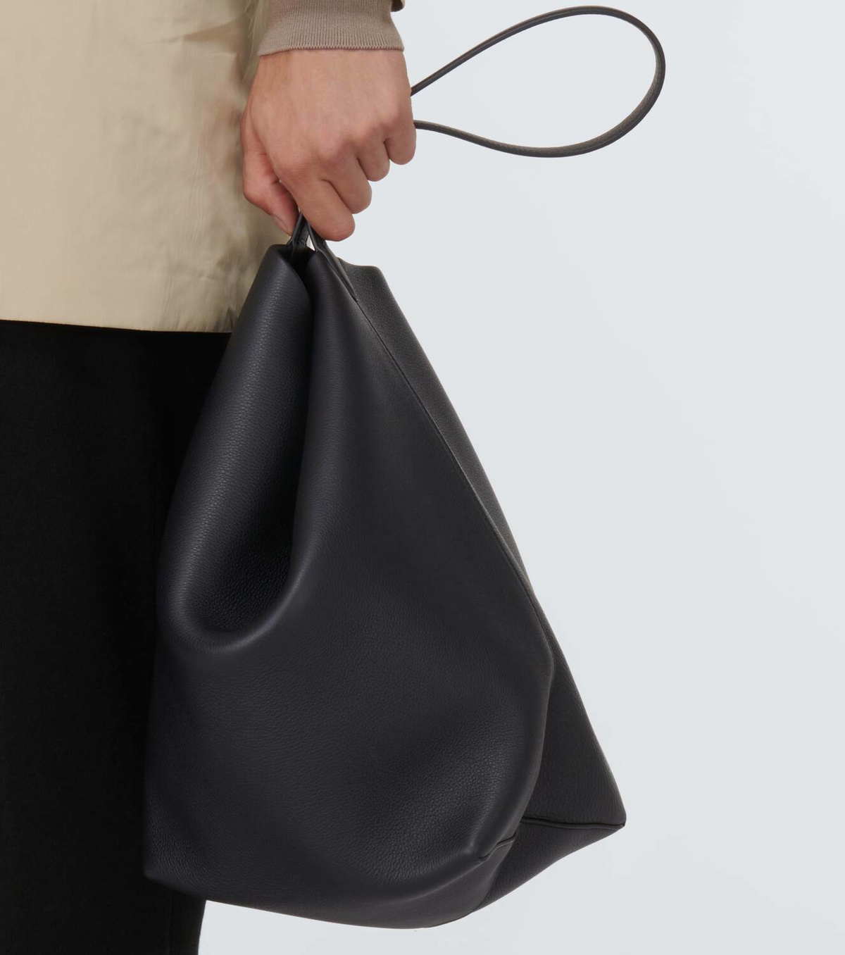 The Row N/S Park Large leather tote bag The Row