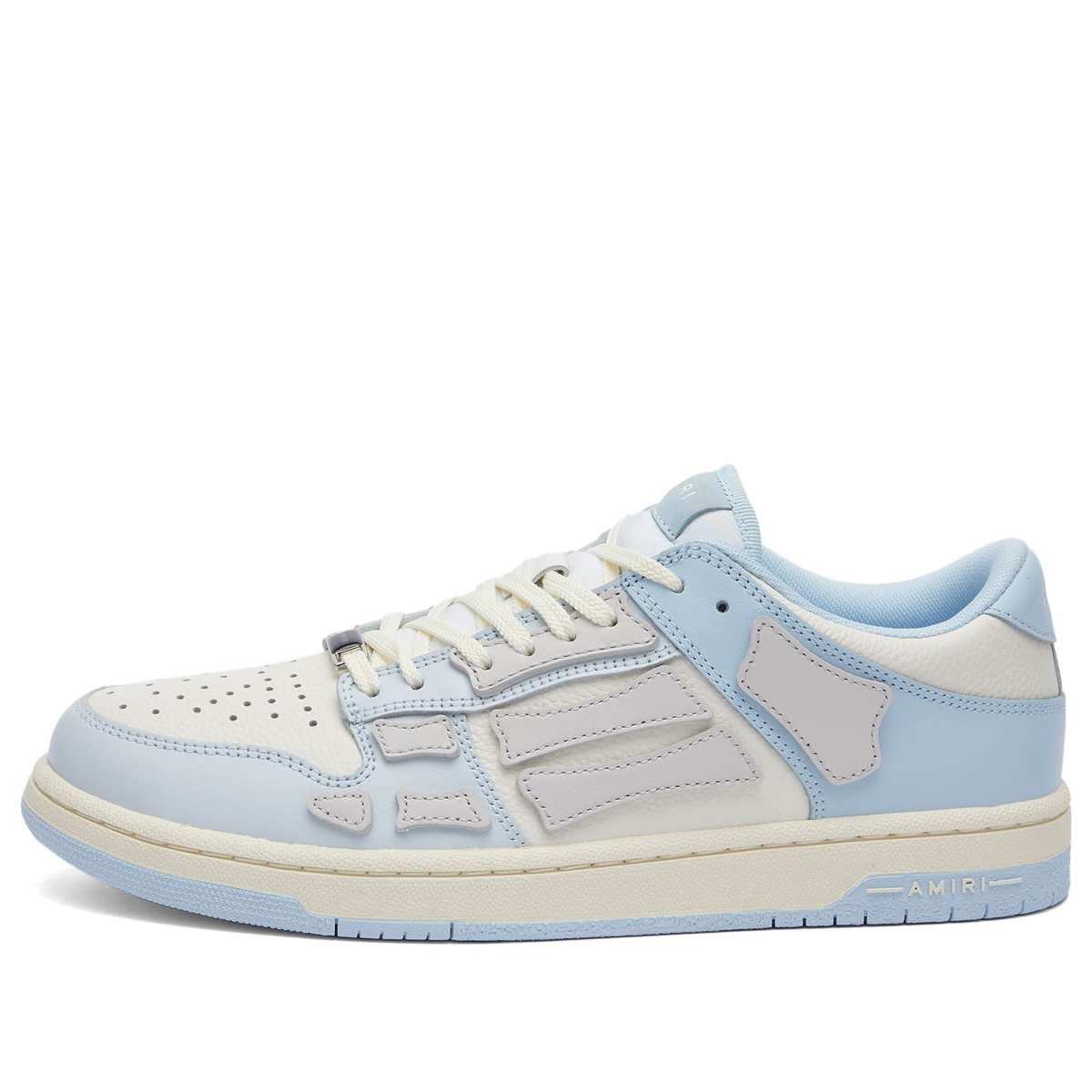 AMIRI Women's Two-Tone Skel Top Low Sneaker in Blue/White