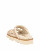 Hogan Womens Sandals in Beige