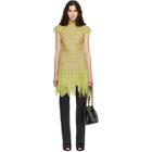 Valentino Green Lace Minidress
