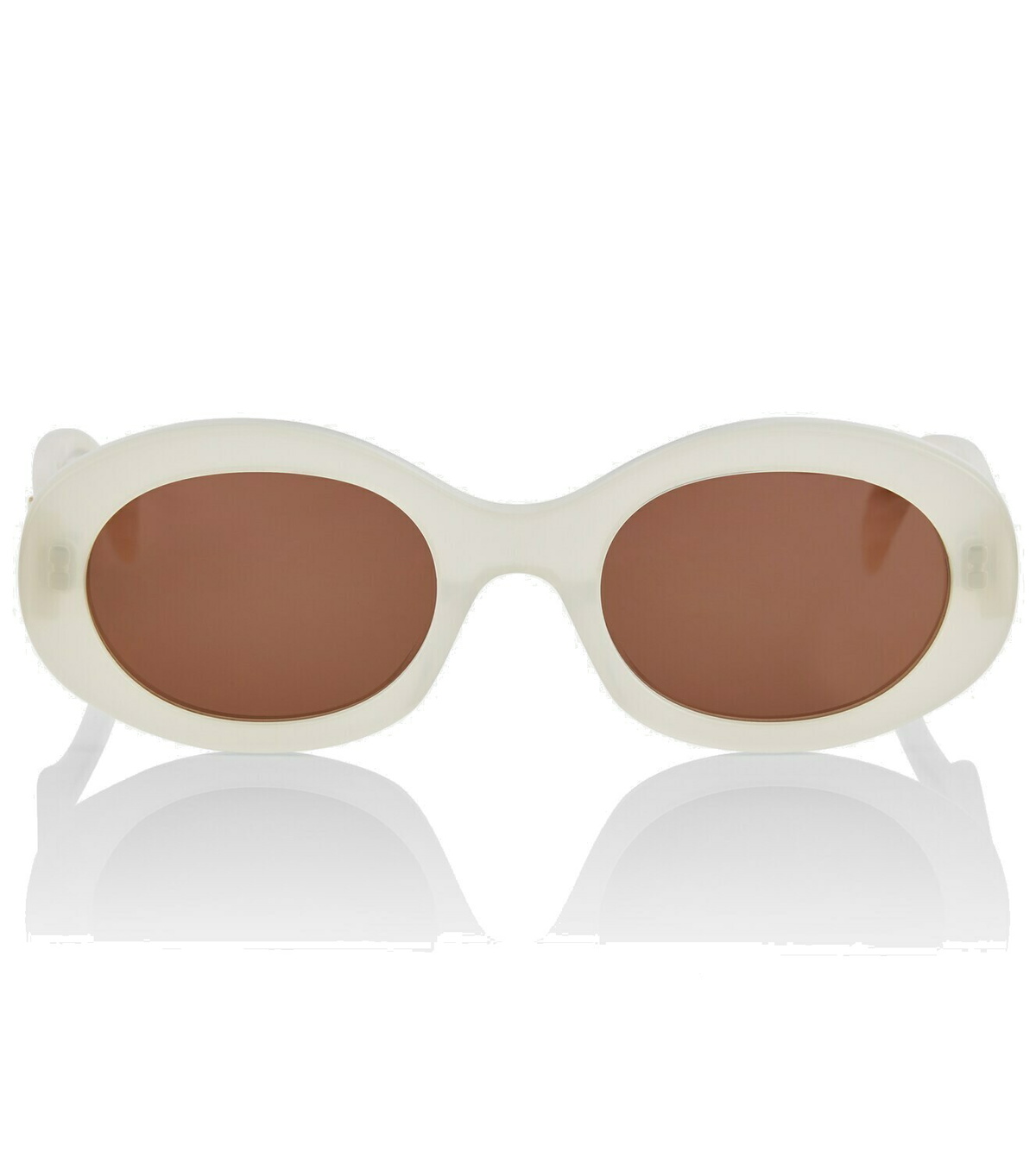 Celine Eyewear Triomphe 01 oval sunglasses Celine