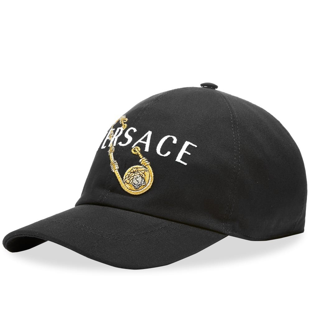 Photo: Versace Safety Pin Logo Cap