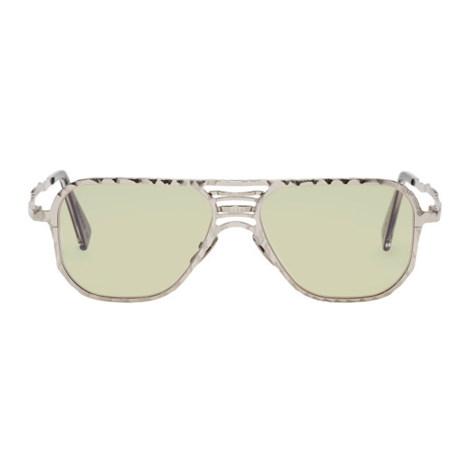 Photo: Kuboraum Silver H54 SI Sunglasses