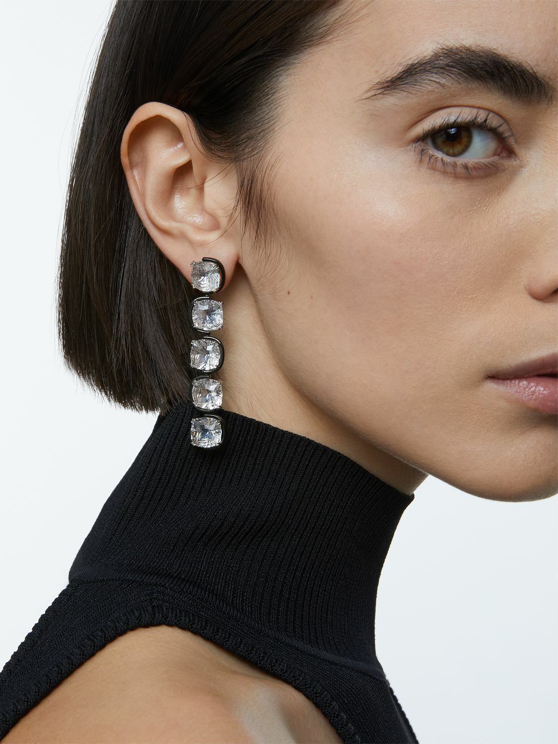 【美品】SWAROVSKI　Harmonia ピアス Swarovski Harmonia crystal earrings