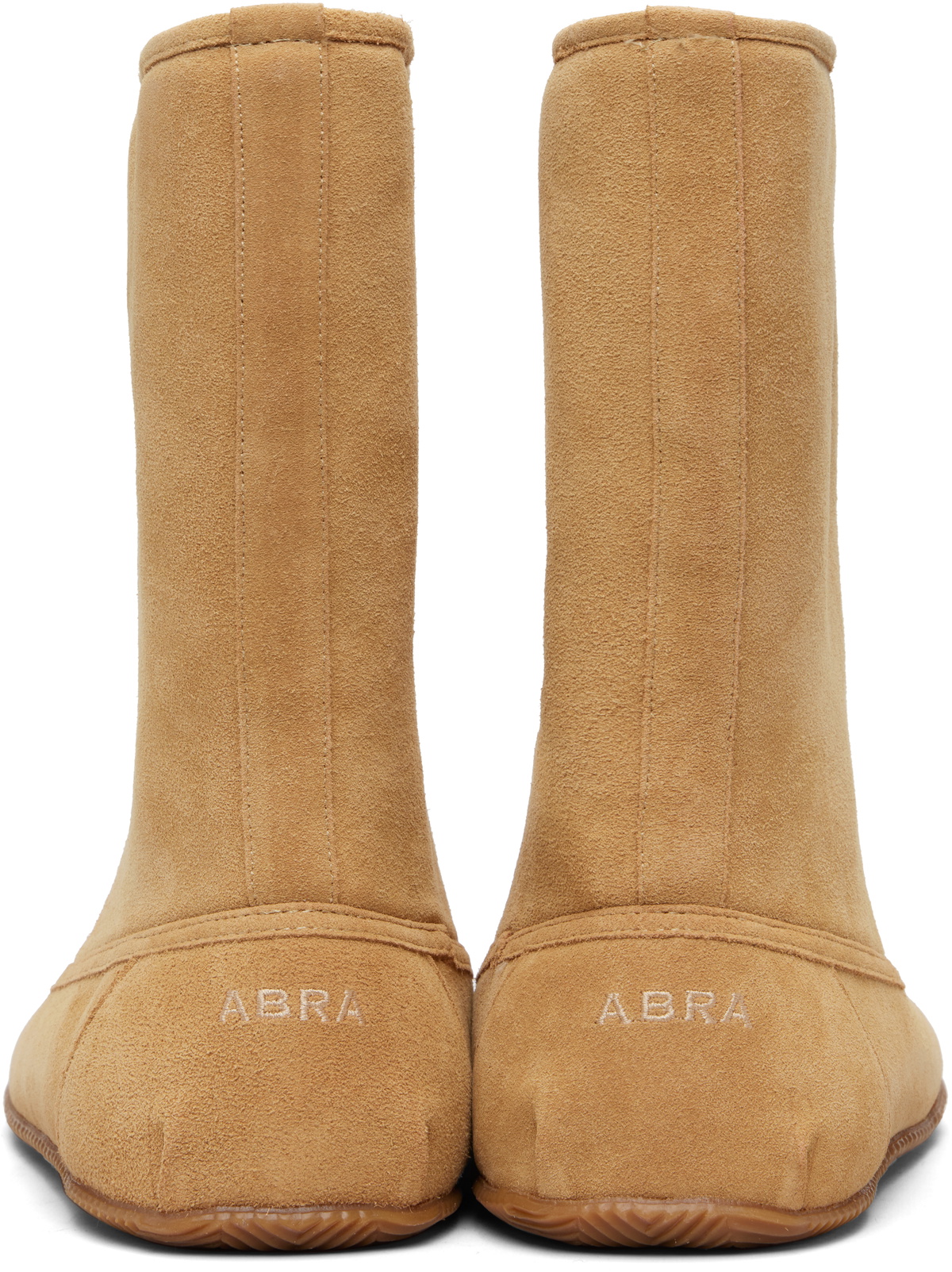 ABRA Tan Tall Baby Boots