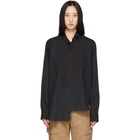 Loewe Black Pearls Asymmetric Shirt