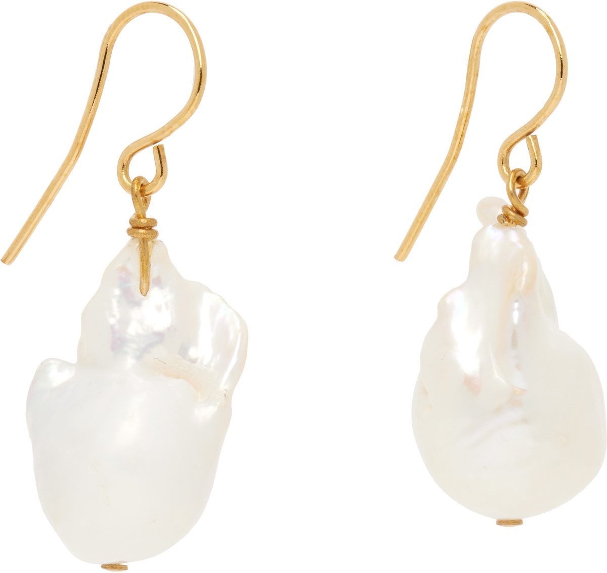 Jil Sander Pearl Earrings