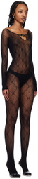 RoomSERVICE888 SSENSE Exclusive Black Bodysuit