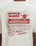Levis GRAPHIC CREWNECK TEE Brown Mens Shortsleefe