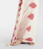 Johanna Ortiz Printed cotton beach cover-up