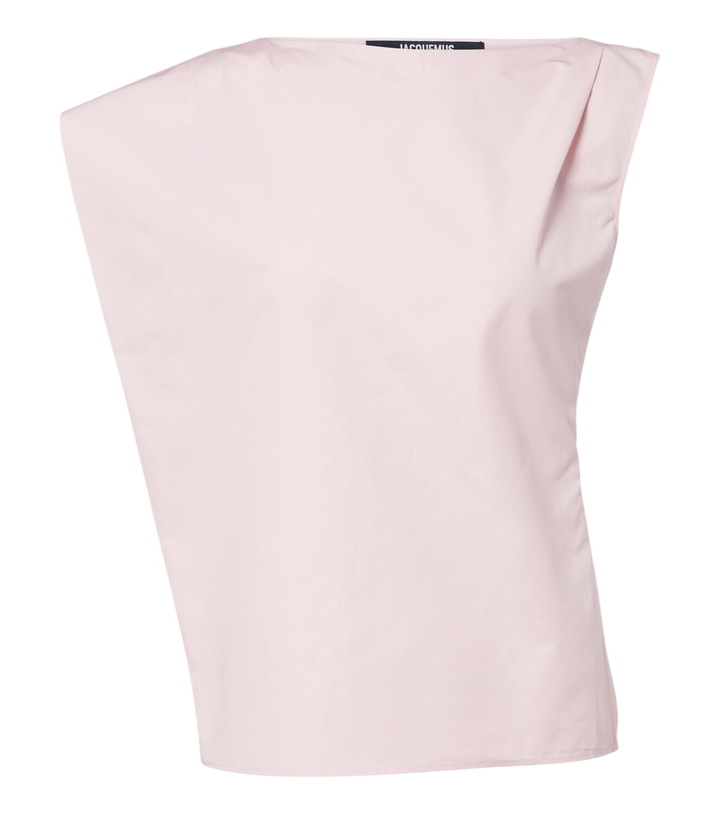 Photo: Jacquemus Haut Drap cotton top