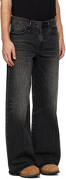 R13 Black D'Arcy Flare Jeans