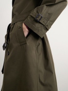 Burberry - Cotton-Gabardine Trench Coat - Green
