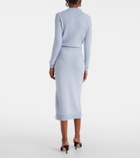 Carolina Herrera Wool and cashmere pencil skirt