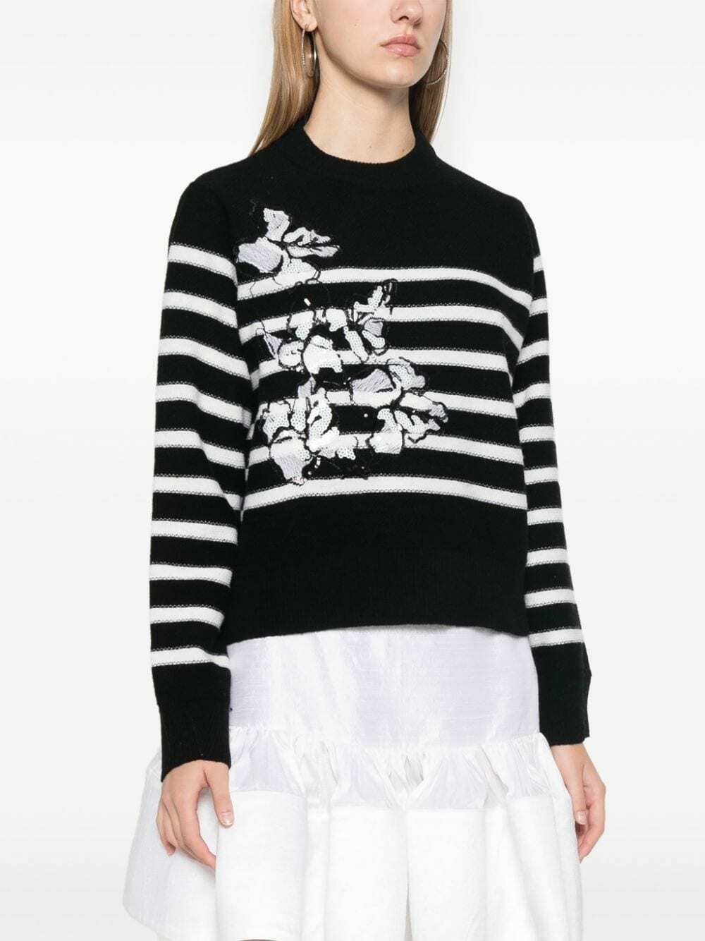 ERMANNO - Wool Embroidered Sweater