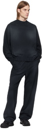 Omar Afridi Navy Riveted Lounge Pants