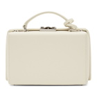 Mark Cross White Small Grace Box Bag
