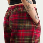 SUNDAYFRUITMARKET Women's Sunday Check Trousers in Pink