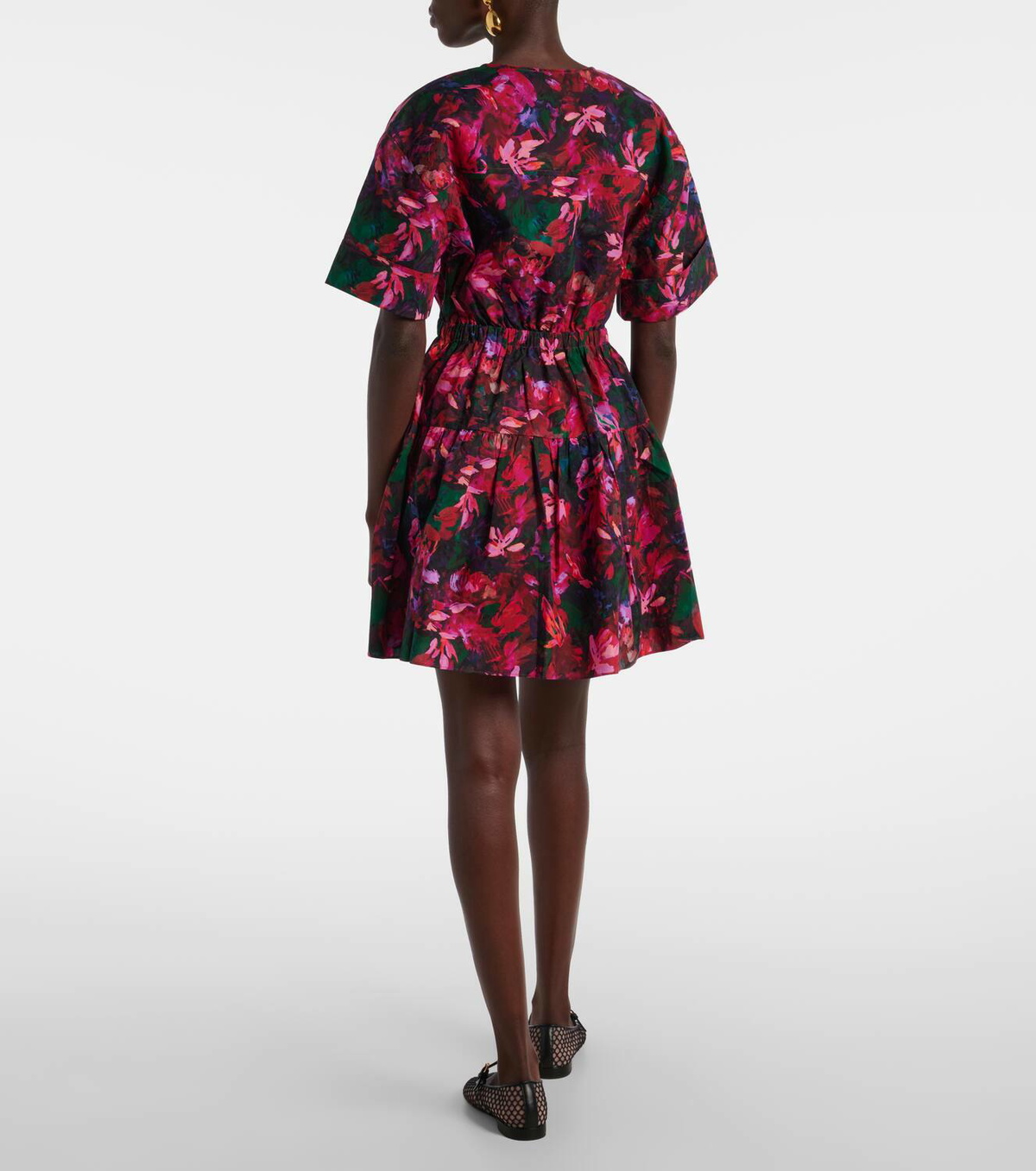 Ulla Johnson Nadira floral cotton minidress