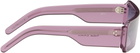 Rick Owens Purple Temple Gethshades Sunglasses