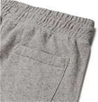 Onia - Steven Mélange Fleece-Back Cotton-Blend Jersey Sweatpants - Men - Gray