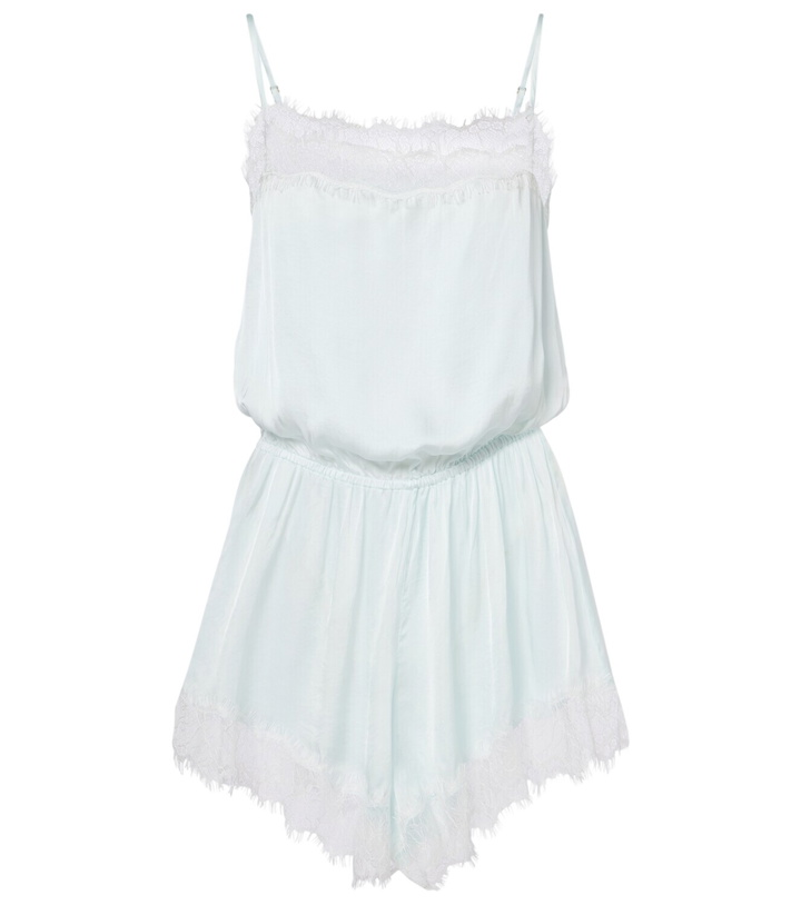 Photo: Poupette St Barth Silvia lace-trimmed romper