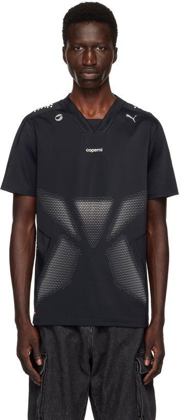 Photo: Coperni Black PUMA Edition Football Jersey T-Shirt