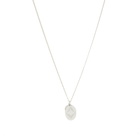Miansai Men's Mini Dove Pendant Necklace in Silver 