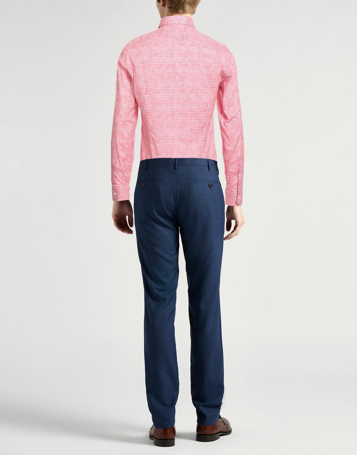 Fedeli Mens Shirt Coral