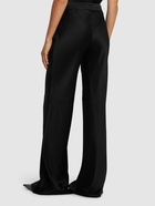 ALBERTA FERRETTI Satin Flared Pants