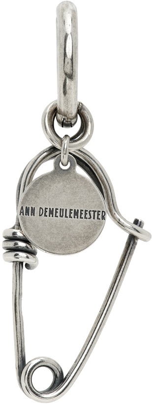 Photo: Ann Demeulemeester Silver Marlies Single Earring