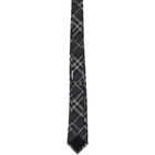 Burberry Grey Check Manston Tie