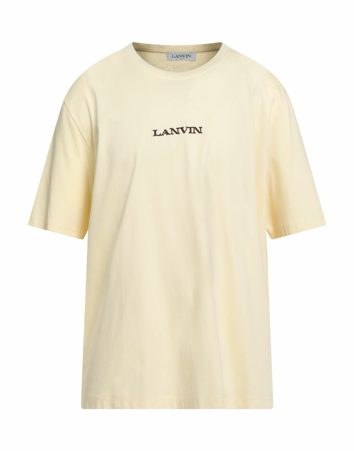 Lanvin Mens T-shirt in Beige