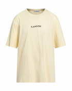 Lanvin Mens T-shirt in Beige