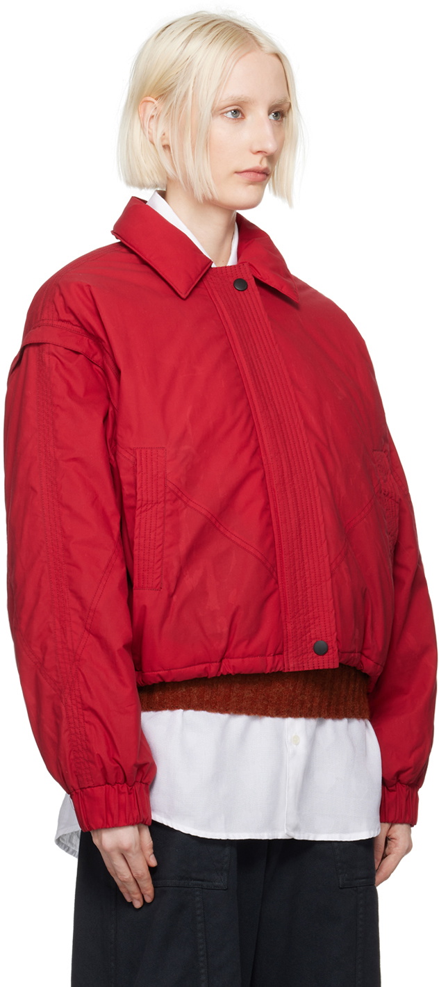 YMC Red Heath Bomber Jacket YMC