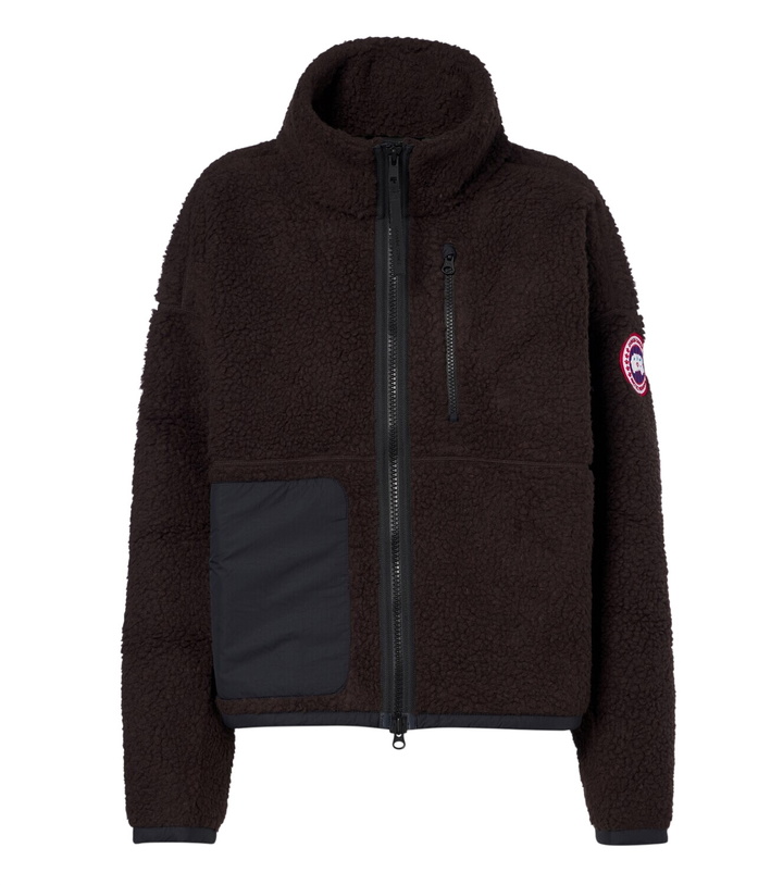 Photo: Canada Goose Simcoe wool-blend fleece jacket