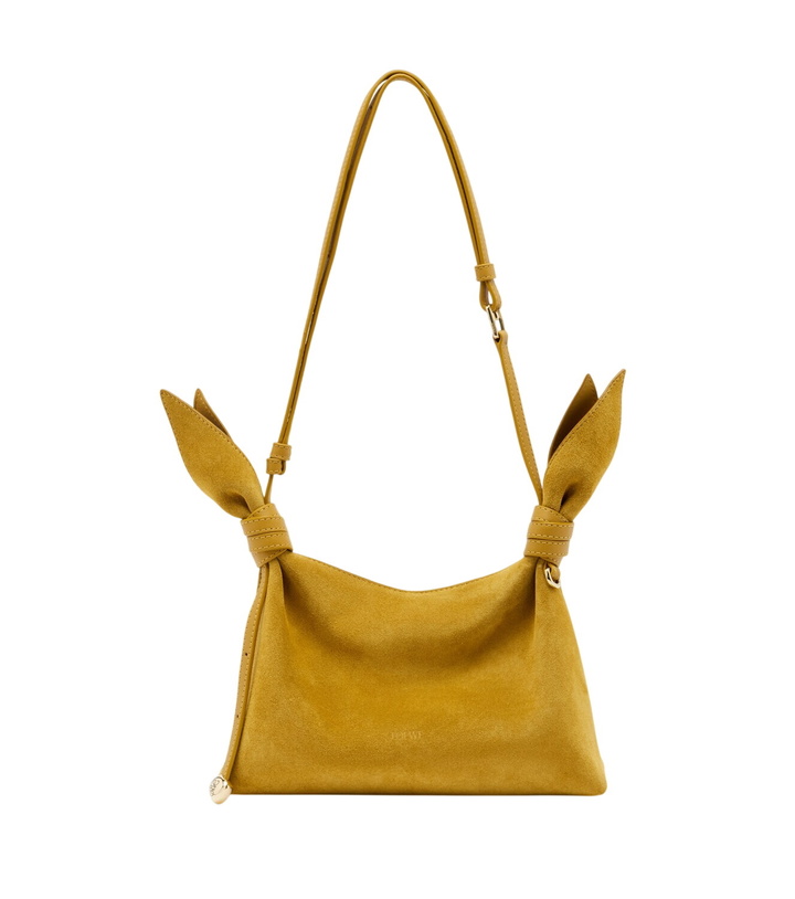 Photo: Loewe Scarf Mini suede shoulder bag