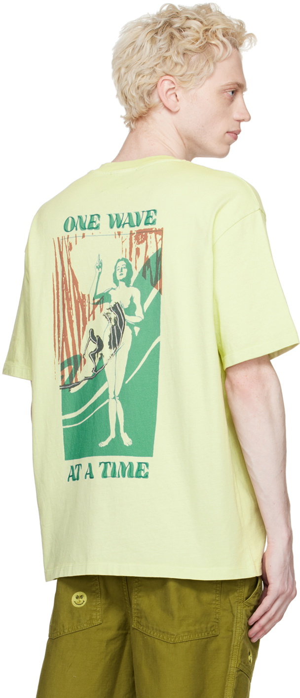 PRESIDENT's Green Printed T-Shirt