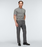 Thom Browne - Cotton knit polo shirt