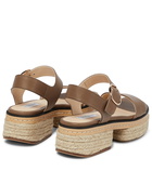 Gabriela Hearst - Ryka leather espadrille sandals