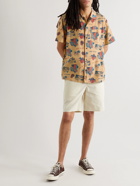 Nudie Jeans - Aron Convertible-Collar Printed Cotton-Canvas Shirt - Multi