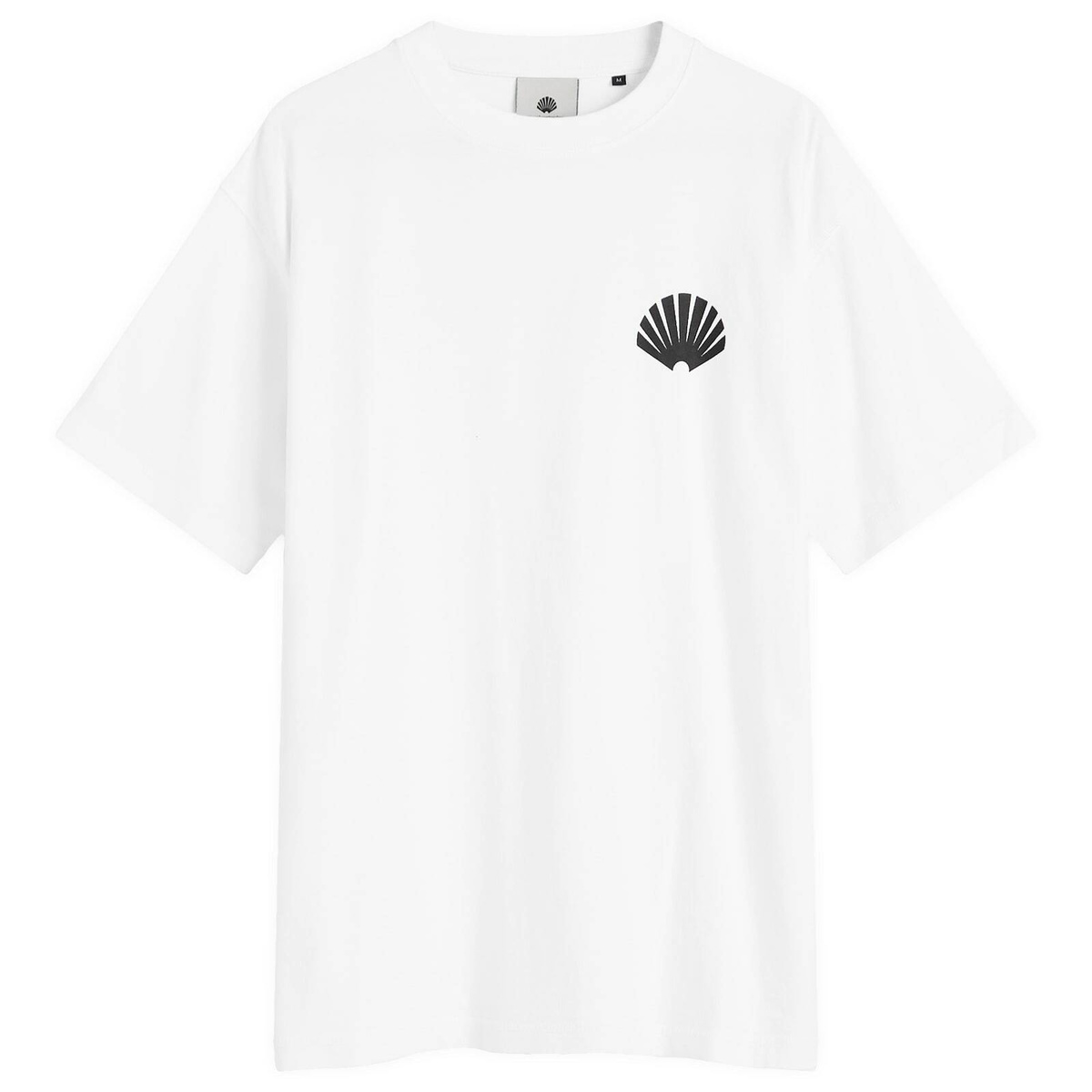 New Amsterdam Surf Association Men's Logo T-Shirt in White/Black
