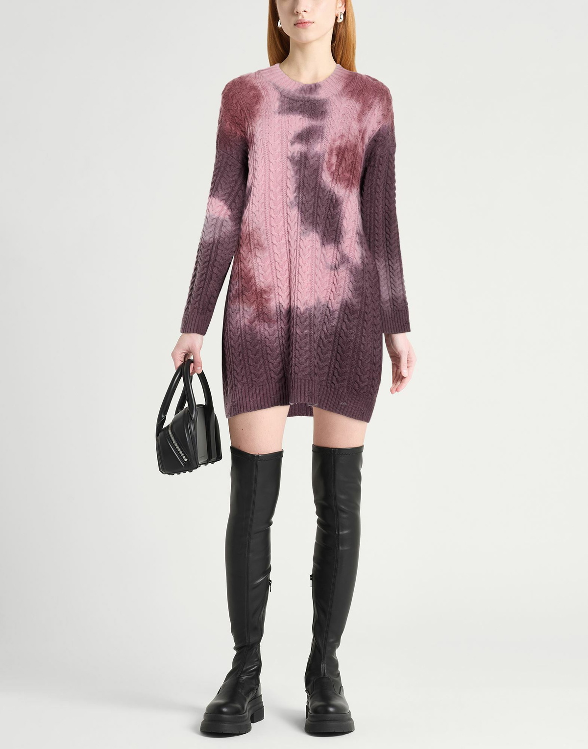 Laneus Womens Sweater Antique rose